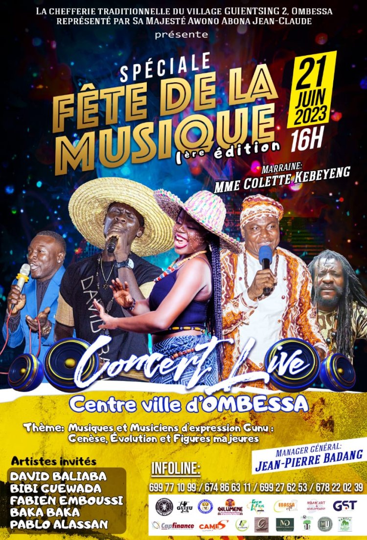 Culture : Ombessa accueille sa première édition de la fête de la musique