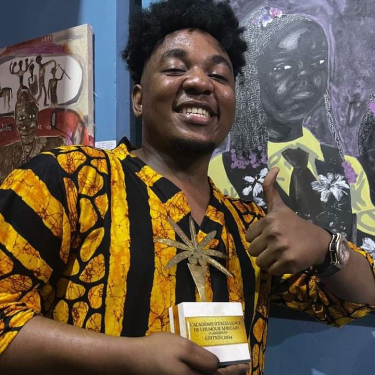 Carles Antonio, lauréat de l'Académie Dycoco 2024 : Le Cameroun brille sur la scène de l'humour africain