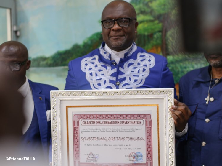 Sylvestre Magloire Tamo Tchuimbou : Lauréat du Prix d'Excellence Africaine du Leadership en Entrepreneuriat