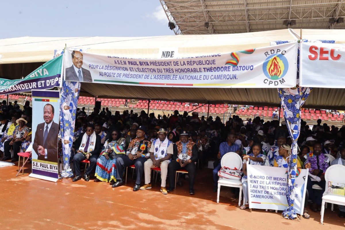 RDPC à l'Ouest : Giga meeting de soutien à Bafoussam