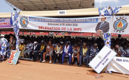 RDPC à l'Ouest : Giga meeting de soutien à Bafoussam
